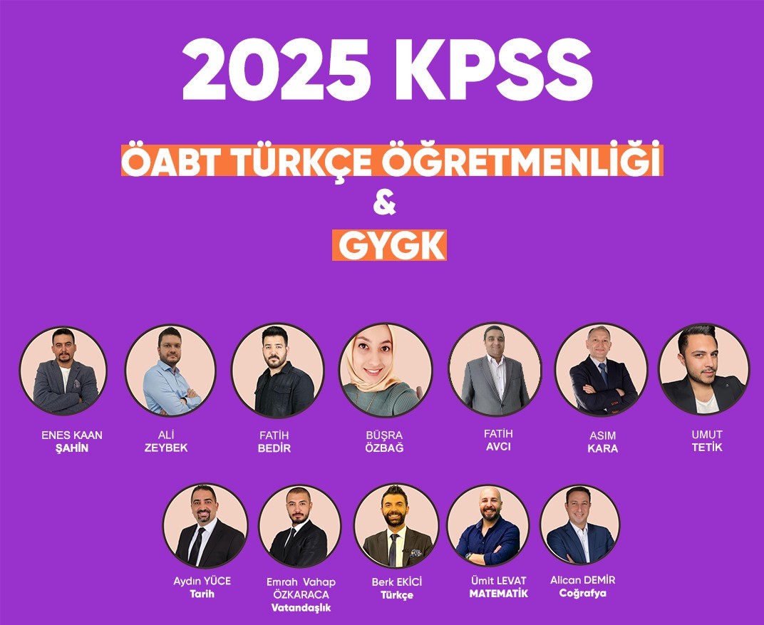 2025 TÜRKÇE ÖABT VE GYGK KURSU