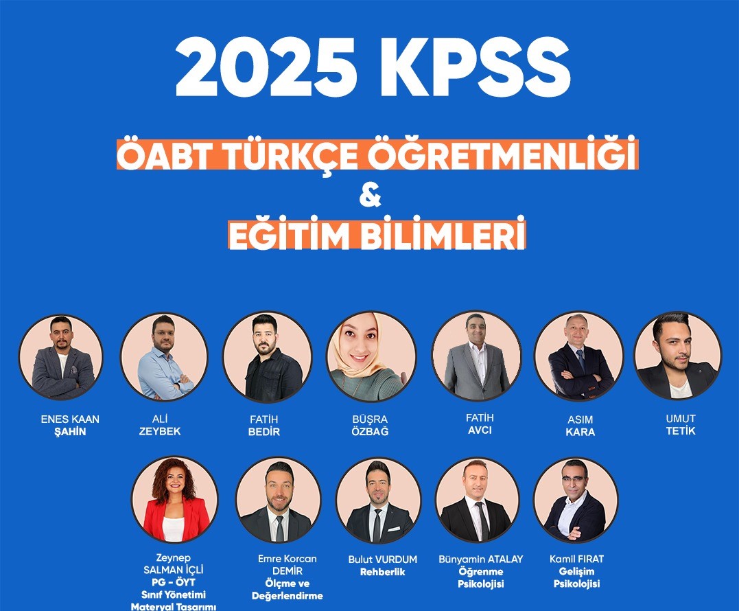 2025 TÜRKÇE ÖABT VE EĞİTİM BİLİMLERİ KURSU