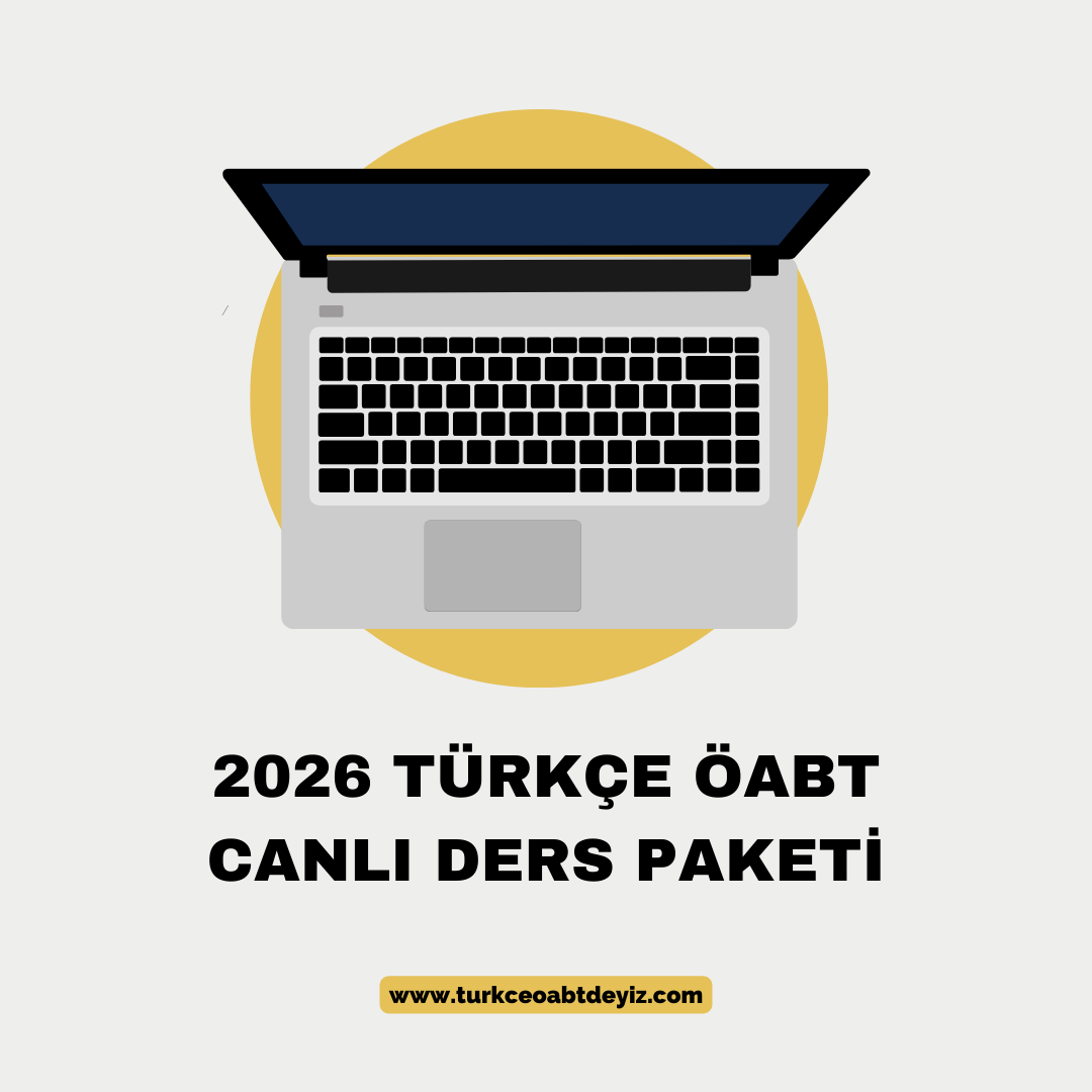 2026 TÜRKÇE ÖABT CANLI DERS PAKETİ