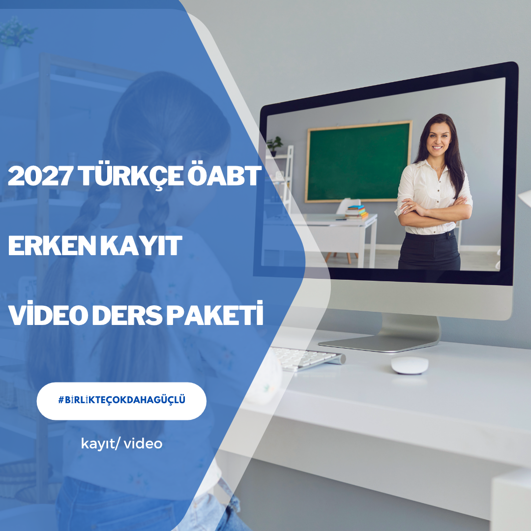 2027 ERKEN KAYIT TÜRKÇE ÖABT VİDEO DERS PAKETİ